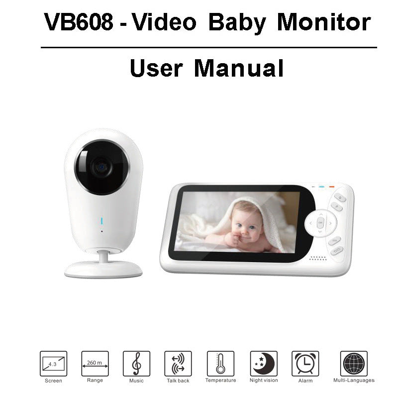 Wireless Video Baby Monitor (with Night Vision)