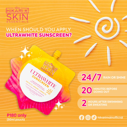 Hikari Skin Essentials UltraWhite Sunscreen UVA/UVB SPF50 Gel-Cream 50ml